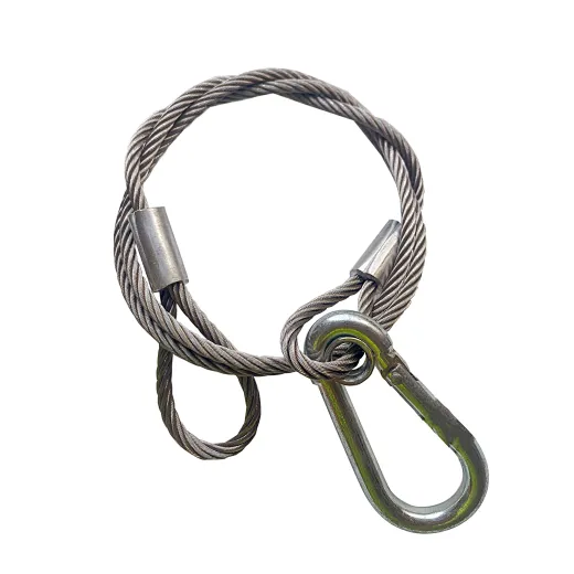 Stainless steel 4mm x 85cm Wire Cable Safety Rope